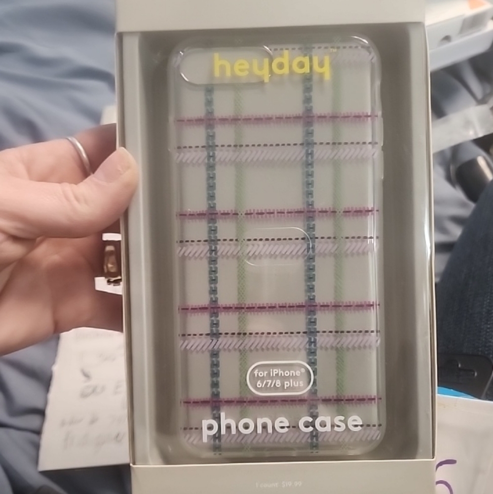 Heyday Plaid Phone Case for iPhone 6/7/8 Plus - Multicolor